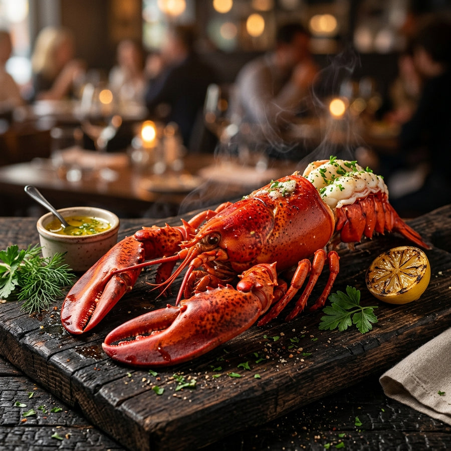 Premium Boston Lobster – Sweet, Tender, and Ocean Fresh